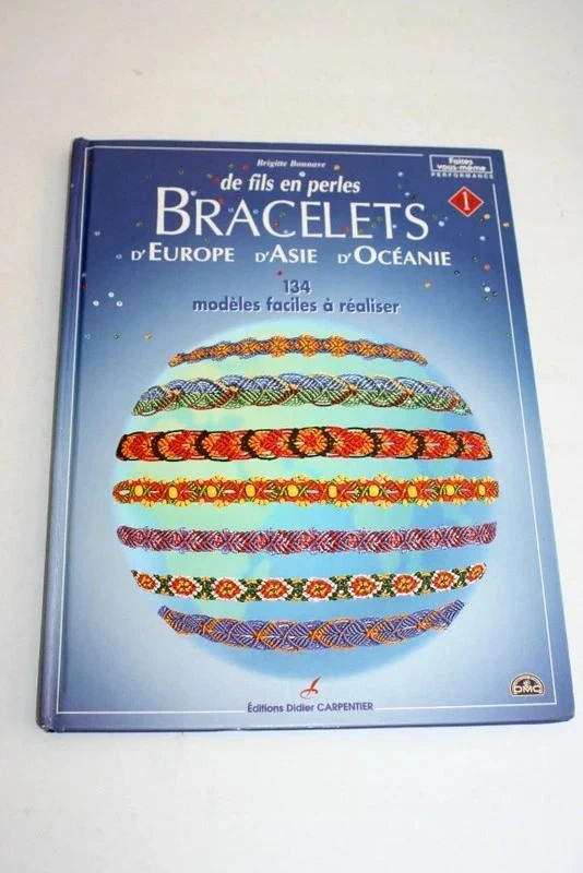 Bracelets d'Europe, d'Asie, d'océanie, 134 modèles